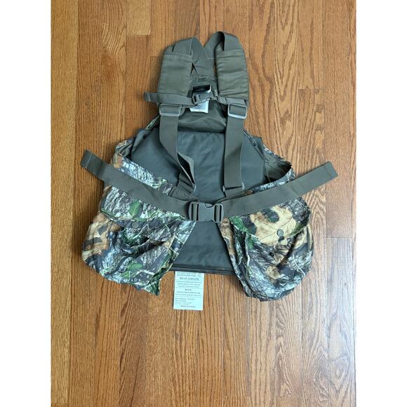 Redhead Camo Camouflage Green Turkey Hunting Vest- EUC - Picture 1 of 6